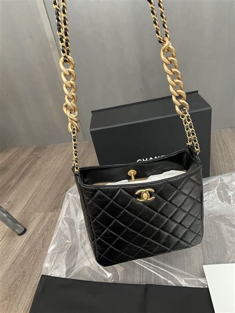 chanel hobo black|Chanel hobo bag price.